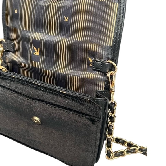 Playboy - Womens Velvet Clutch/Shoulder Purse NWT’s - Picture 5 of 10